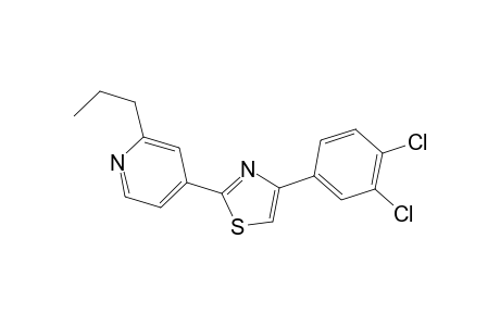 4-[4-(3,4-dichloro-phenyl)-thiazol-2-yl]-2-propyl-pyridine
