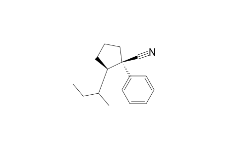 Cyclopentanecarbonitrile, 2-butyl-1-phenyl-, cis-