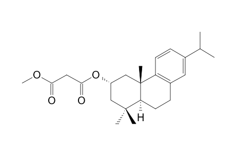 METHYL-2-ALPHA-MALONYLOXY-ABIETATRIENE