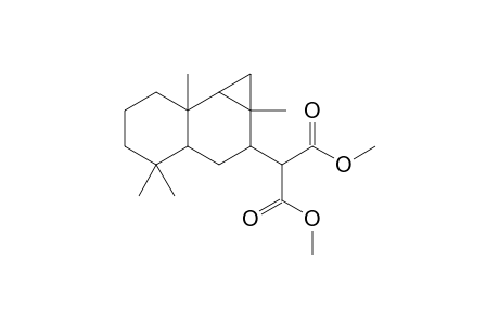 Dimethyl 2-(1a,4,4,7a-Tetramethyldecahydrocyclopropa[a]naphthalen-2-yl)malonate