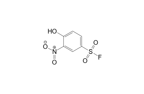 Benzenesulfonyl fluoride, 4-hydroxy-3-nitro-