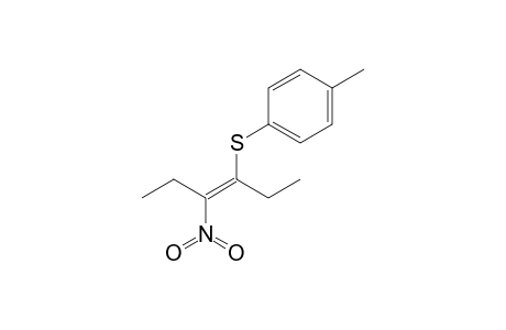 (E)-3-Nitro-4-(4-methylphenylthia)-3-hexene