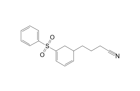 5-(3-Cyanopropyl)-1-(phenylsulfonyl)-1,3-cyclohexadiene