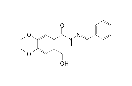 6-(hydroxymethyl)veratric acid, benzylidenehydrazide