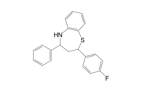 2-(4-fluorophenyl)-4-phenyl-2,3,4,5-tetrahydro-1,5-benzothiazepine