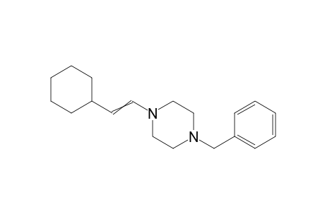 1-Benzyl-4-[2-cyclohexylethenyl]piperazine