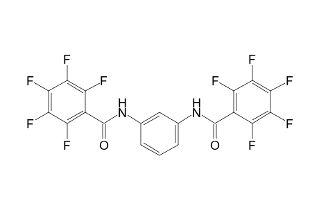 N,N'-m-phenylenebis[2,3,4,5,6-pentafluorobenzamide]