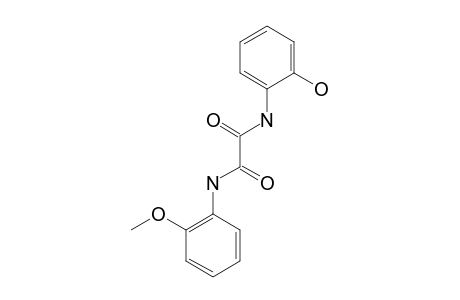 N-(2-HYDROXYPHENYL)-N'-(2-METHOXYPHENYL)-OXAMIDE