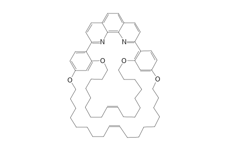 2,21,23,42-Tetraoxa-1,22(1,3,4)-dibenzena-43(2,9)-1,10-phenanthrolinabicyclo[20.20.1]tritetracontaphan-11,32-diene