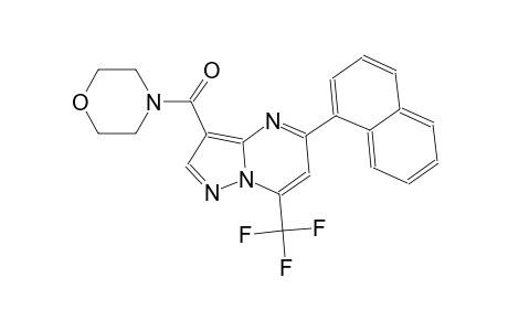 3-(4-morpholinylcarbonyl)-5-(1-naphthyl)-7-(trifluoromethyl)pyrazolo[1,5-a]pyrimidine