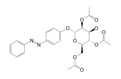 (E)-PARA-(PHENYLAZO)-PHENYL-2,4,6-TRI-O-ACETYL-ALPHA-D-MANNOPYRANOSIDE