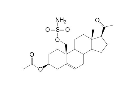3.beta.-Acetyloxy-20-oxopregn-5-en-19-yl sulfamate