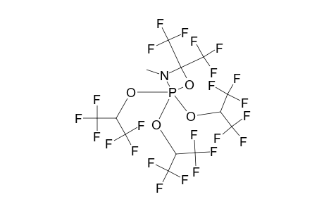 1,3,2-Oxazaphosphetidine, 2,2-dihydro-3-methyl-4,4-bis(trifluoromethyl)-2,2,2-tris[2,2,2-trifluoro-1-(trifluoromethyl)ethoxy]-