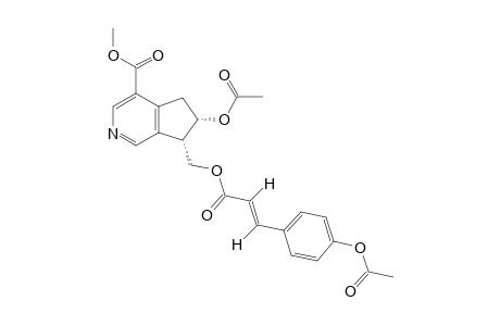 DIACETOXY-TRANS-9-DEHYDROXY-CANTLEYINE-COUMARATE