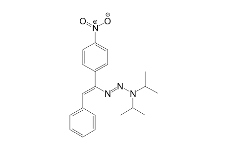 (E)-3,3-diisopropyl-1-((Z)-1-(4-nitrophenyl)-2-phenylvinyl)triaz-1-ene