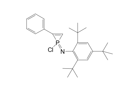 1-Chloro-1-(2',4',6'-tri-t-butylphenylimino))-3-phenyl-.lambda(5).-phosphirene