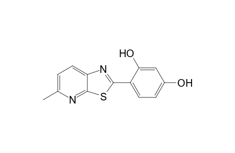 4-(5-Methyl-1,3-thiazolo[5,4-b]pyridin-2-yl)benzene-1,3-diol