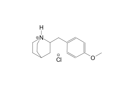 2-(4-methoxybenzyl)-1-azoniabicyclo[2.2.2]octane chloride