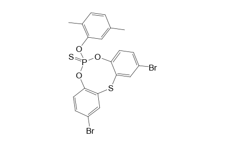 6-(2,5-DIMETHYLPHENOXY)-2,10-DIBROMODIBENZO-[D,G]-[1,3,6,2]-DIOXATHIAPHOSPHOCIN-6-SULFIDE