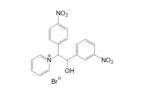 N-[β-hydroxy-α-(p-nitrophenyl)-m-nitrophenethyl]pyridinium bromide