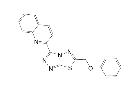 quinoline, 2-[6-(phenoxymethyl)[1,2,4]triazolo[3,4-b][1,3,4]thiadiazol-3-yl]-