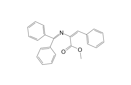 Methyl (2E)-2-[(diphenylmethylene)amino]-3-phenyl-2-propenoate