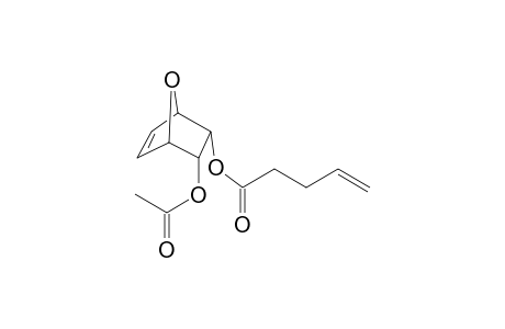 rac-3-endo-Acetoxy-7-oxabicyclo[2.2.1]hept-5-en-2-endo-yl Pent-4-enoate