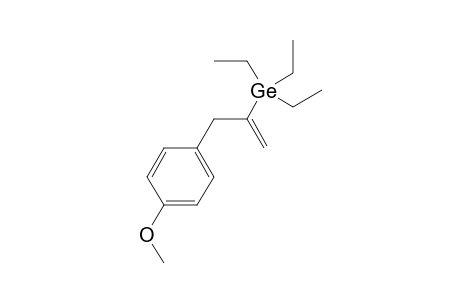 Triethyl(3-(4-methoxyphenyl)prop-1-en-2-yl)germane