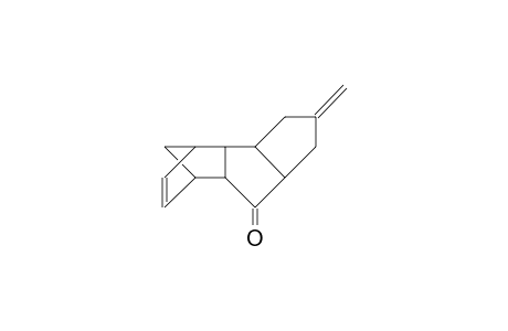 6-Methylidene-cis, cis-endo-exo-tetracyclo(8.2.1.0/2,9/.0/4,8)tridec-11-en-3-one