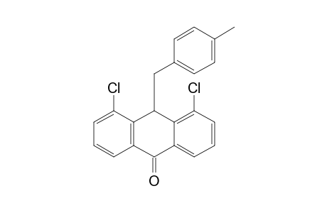 4,5-Dichloro-10-(4-methylbenzyl)-10H-anthracen-9-one