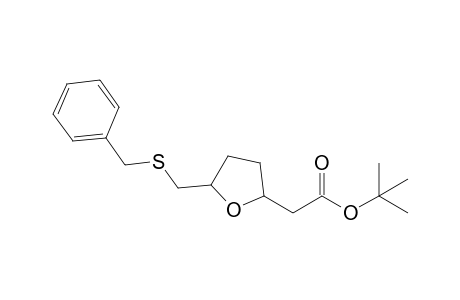 tert-Butyl [5-(Benzylthiomethyl)tetrahydrofuran-2-yl]acetate