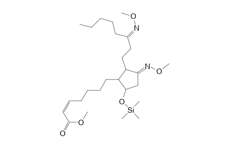 7-(2-(3-(methoxyimino)-octyl)-3-methoxyimino-5-(trimethylsiloxy)cyclopentyl)hepta-2(Z)-enoic acid methyl ester