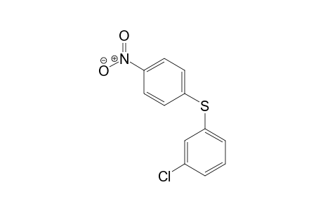 Benzene, 1-chloro-3-[(4-nitrophenyl)thio]-