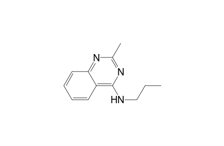 4-Quinazolinamine, 2-methyl-N-propyl-