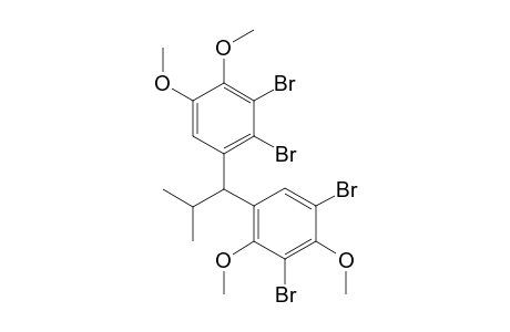 1-(3,5-Dibromo-2,4-dimethoxyphenyl)-1-(2,3-dibromo-4,5-dimethoxyphenyl)-2-methylpropane