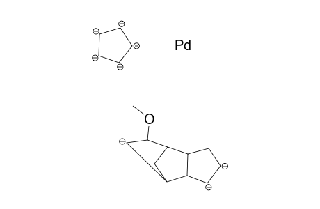 Palladium, .pi.-cyclopentadienyl(3a,4,7,7a-tetrahydromethoxy-4,7-methanoindanyl)-
