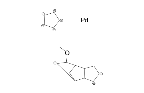 Palladium, .pi.-cyclopentadienyl(3a,4,7,7a-tetrahydromethoxy-4,7-methanoindanyl)-