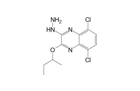3-(sec-Butoxy)-5,8-dichloro-2-hydrazinoquinoxaline