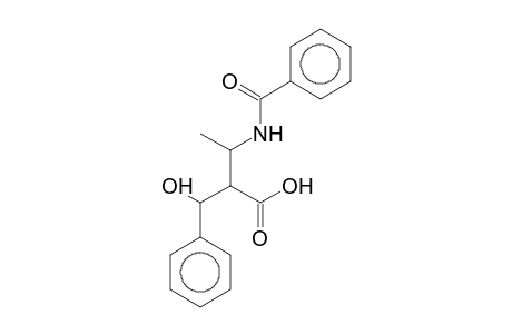 3-(Benzoylamino)-2-[hydroxy(phenyl)methyl]butanoic acid