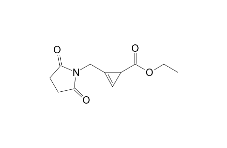 Ethyl 2-succinimidomethylcycloprop-2-ene-1-carboxylate