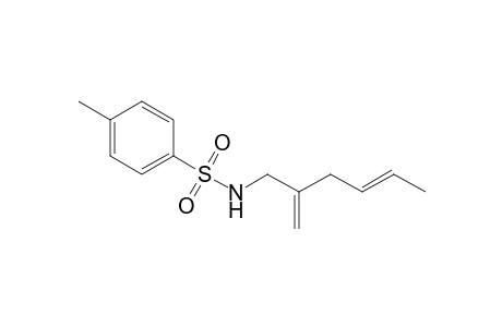 4-Methyl-N-[(E)-2-methylenehex-4-enyl]benzenesulfonamide