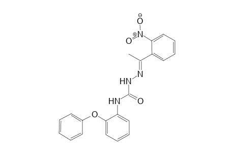 1-(1-(2-Nitrophenyl)ethylidene)-4-(2-phenoxyphenyl)semicarbazide