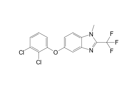 5-(2,3-Dichlorophenoxy)-1-methyl-2-(trifluoromethyl)-1H-benzimidazole