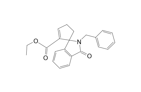 Spiro[2-cyclopentene-1,1'-[1H]isoindole]-2-carboxylic acid, 2',3'-dihydro-3'-oxo-2'-(phenylmethyl)-, ethyl ester