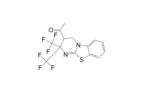 3-METHYLCARBONYL-2,2-BIS-(TRIFLUOROMETHYL)-3,4-DIHYDRO-2H-PYRIMIDO-[2.1-B]-BENZTHIAZOLE