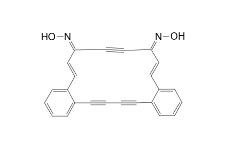 1,4-Bis(hydroxyimino)-7,8:13,14-dibenzo-5,7,13,15-cyclohexadecatetraene-2,9,11-triyne
