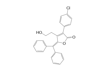 3-(4-Chlorophenyl)-5-(diphenylmethylene)-4-(2-hydroxyethyl)-2-furanone
