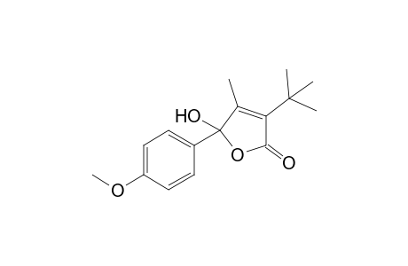 3-tert-Butyl-5-hydroxy-5-(4-methoxyphenyl)-4-methylfuran-2(5H)-one