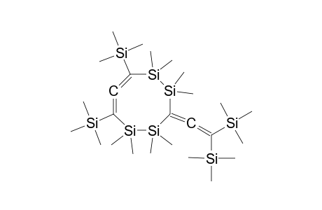 8-[3-Bis(trimethylsilyl)propdienylidene]-3,5-bis(trimethylsilyl)-1,2,6,7-(tetra(dimethyl))-1,2,6,7-tetrasilacycloocta-3,4-diene