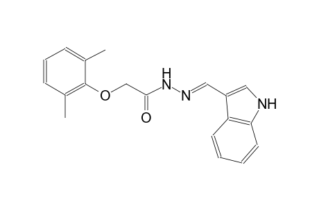 acetic acid, (2,6-dimethylphenoxy)-, 2-[(E)-1H-indol-3-ylmethylidene]hydrazide